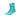'Duvin' Sabal Palm Sock Teal