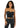 'Rock N' Rags' Shut You Down Corset Top ★ Black